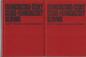 2SVAZKY Francouzsko-český a česko-francouzský slovník - Dictionnaire français-tchèque et ...