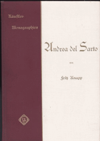 Künstler Monographien Band 90. Andrea del Sarto,